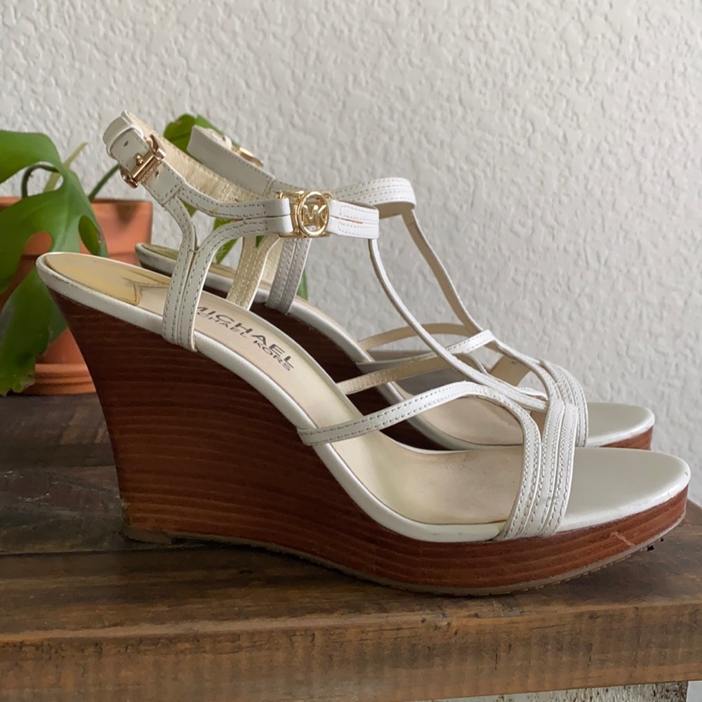 Michael Kors. Size 7 wedge sandals